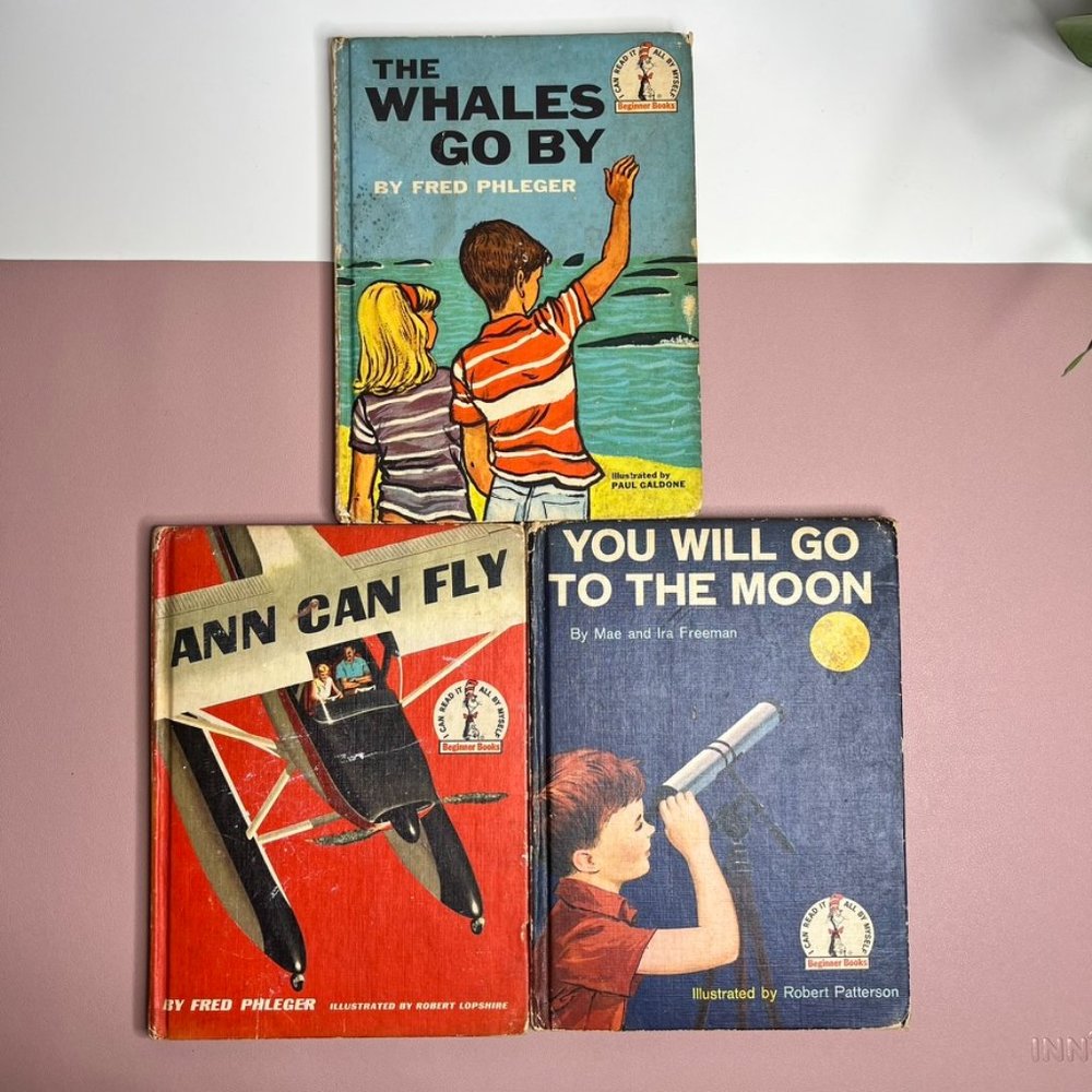 I Can Read it All By Myself Beginner Books Vintage 1959 Lot of 3 Dr. Seuss